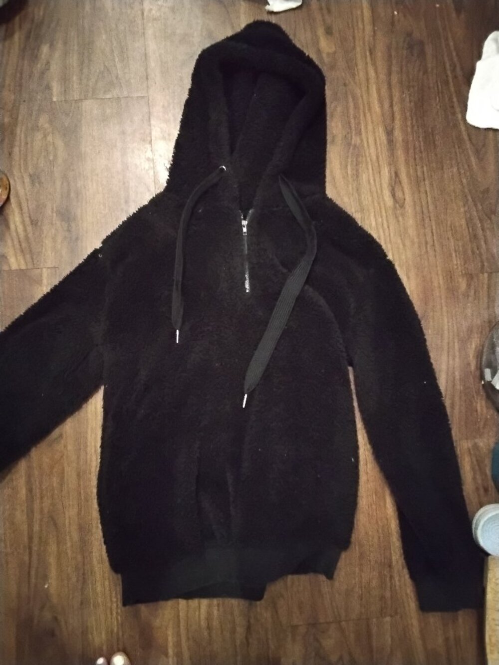 New soft plush black sweater